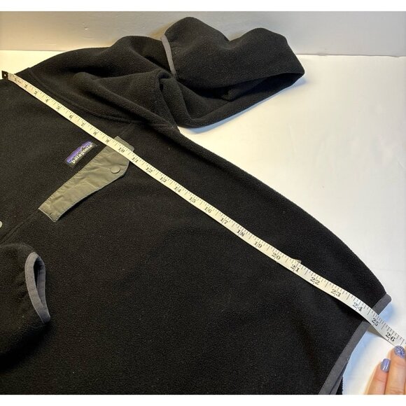 Patagonia Synchilla Black Snap Fleece Pull over (XS) - Picture 6 of 7